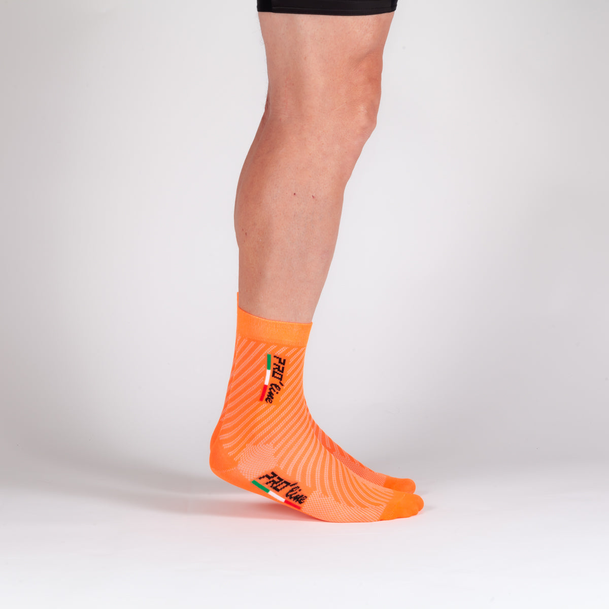 Kit 3 Paia Calze Matchy Arancione Fluo