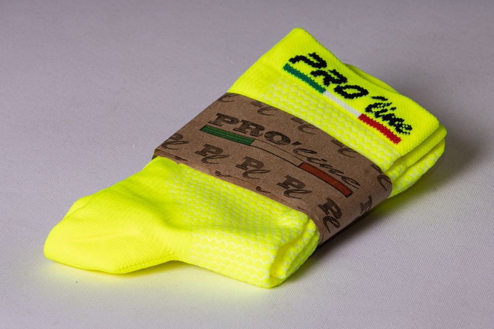 Calze Premium Giallo Fluo