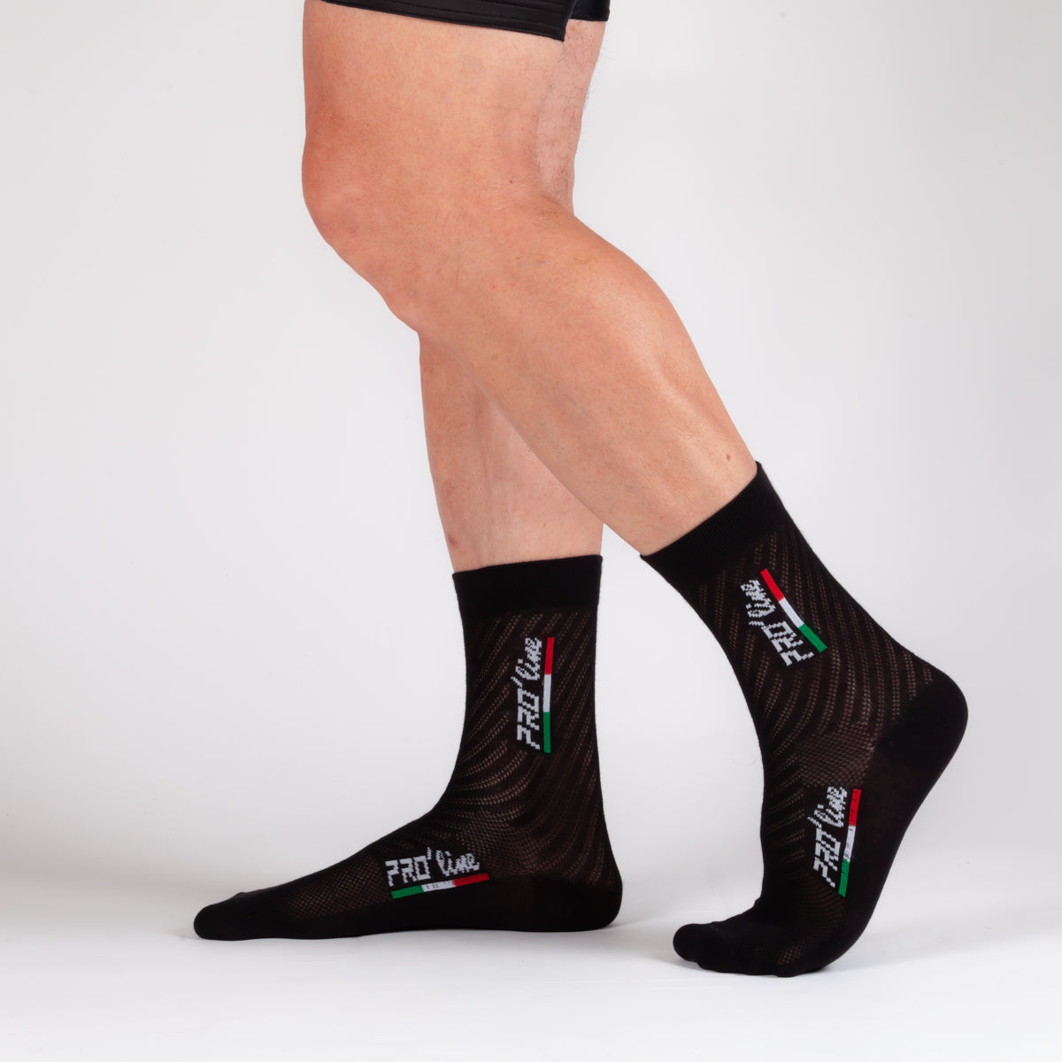 Calze All In One Vertical Logo Nero