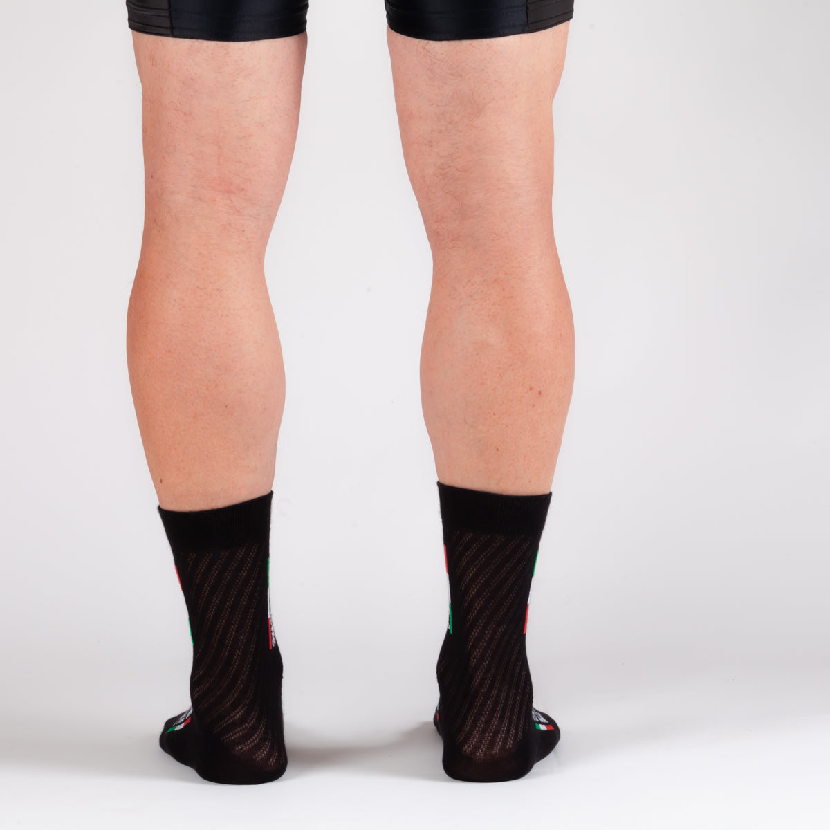 Calze All In One Vertical Logo Nero