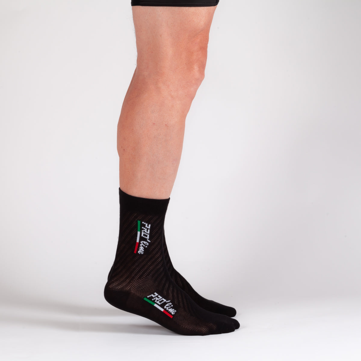 Calze All In One Vertical Logo Nero