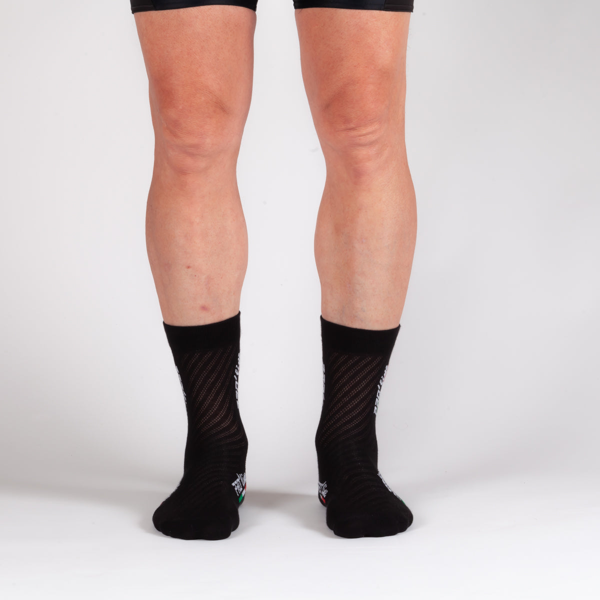 Calze All In One Vertical Logo Nero