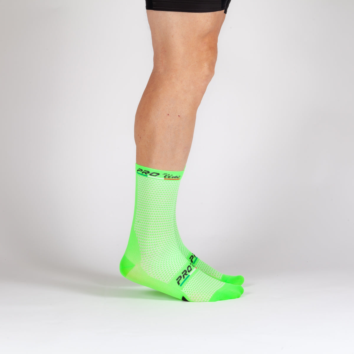 Kit 3 Paia Calze Premium Verde Fluo