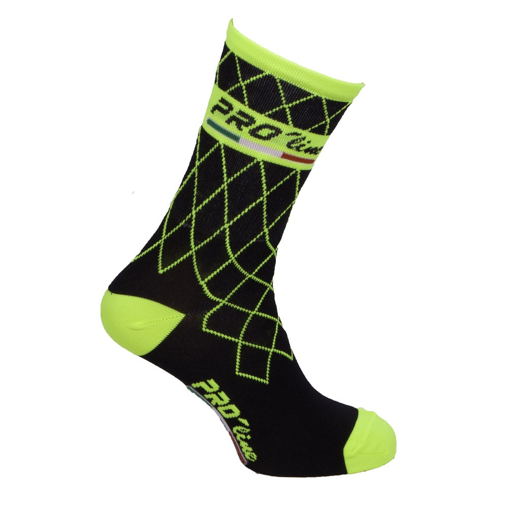 Calze Rhombus Giallo Fluo