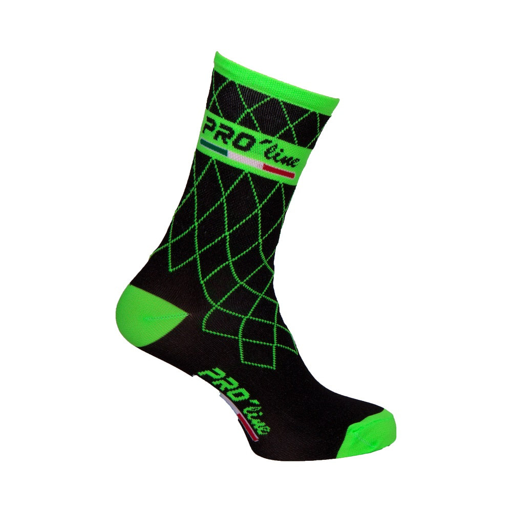 Calze Rhombus Verde Fluo