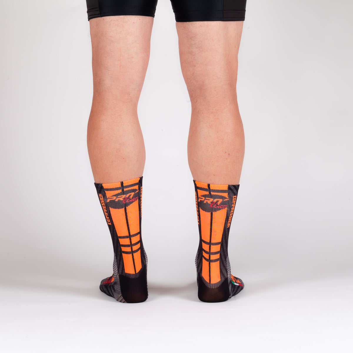 Compression Orange Fluo Socks