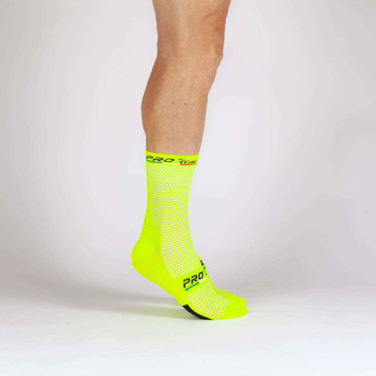 Kit 3 Pairs Fluo Yellow Matchy Socks