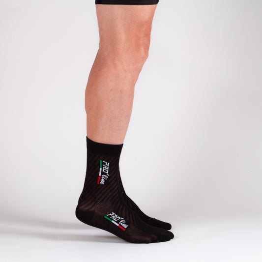 Calze All In One Vertical Logo Nero