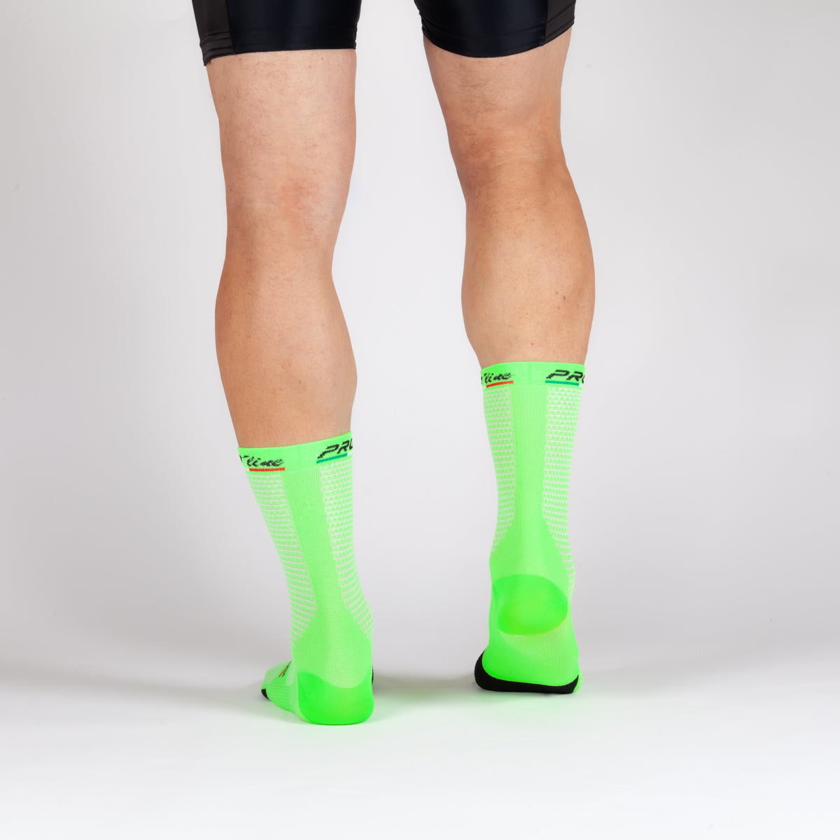 Kit 3 Pairs Premium Green Fluo Socks